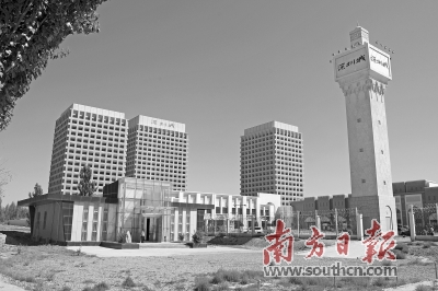 由深圳支援建设的喀什深圳城.南方日报记者 朱洪波 摄